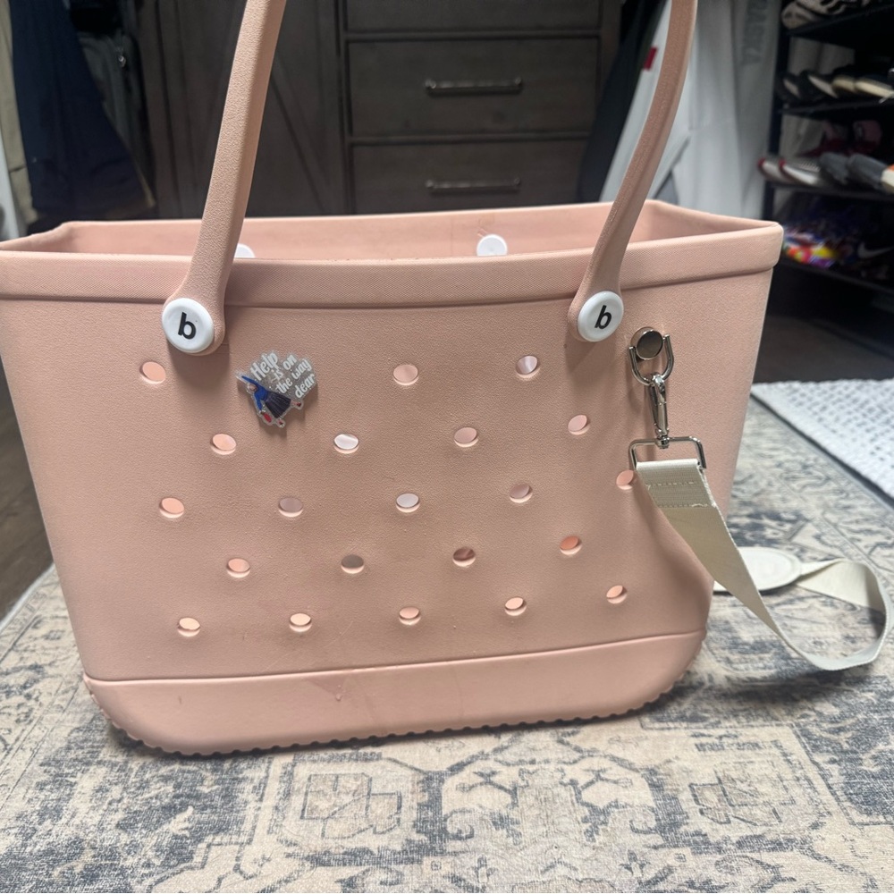 Large Pink Tote Bag